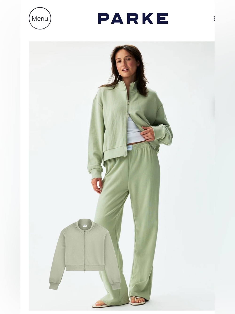 PARKE Zip Up Jacket